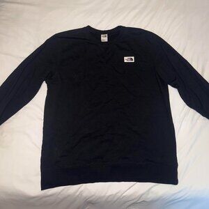 North Face Heritage Patch Crewneck - Black - XL
